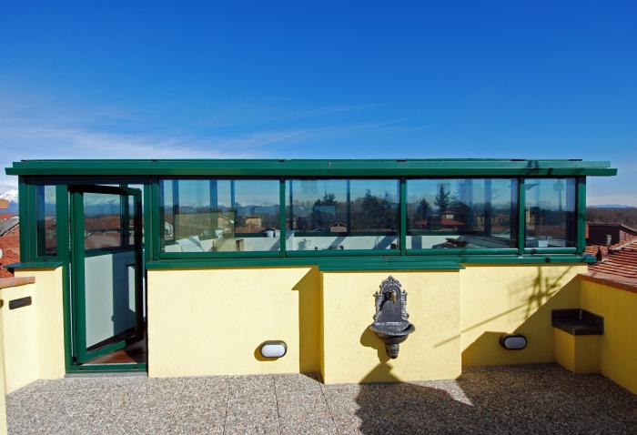 Copertura Facciata Residenziale Verde