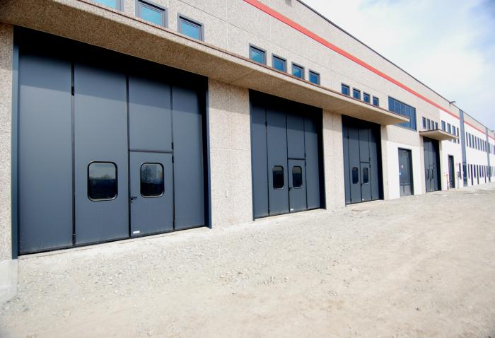 Industriale Portoni a libro Coibentati