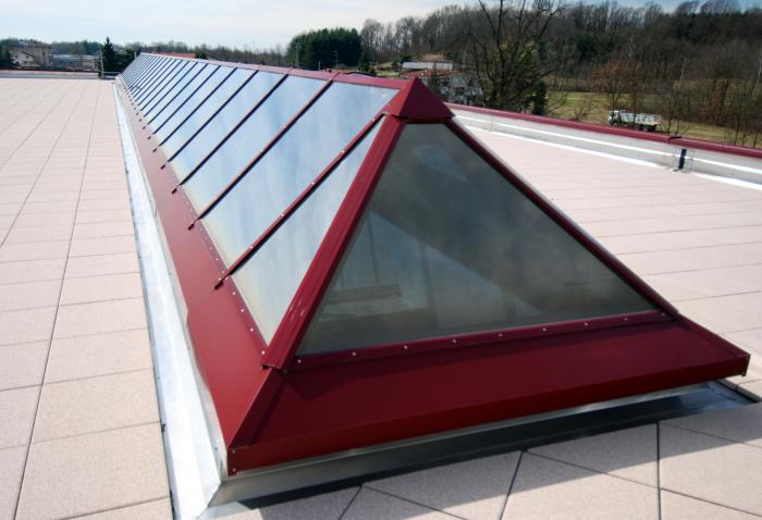 Copertura Schueco Rosso Vino
